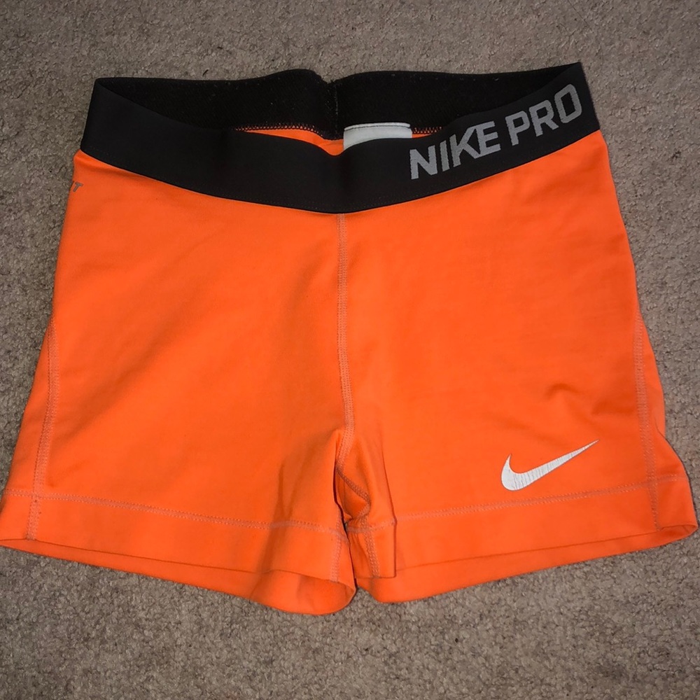Nike pro spandex shorts